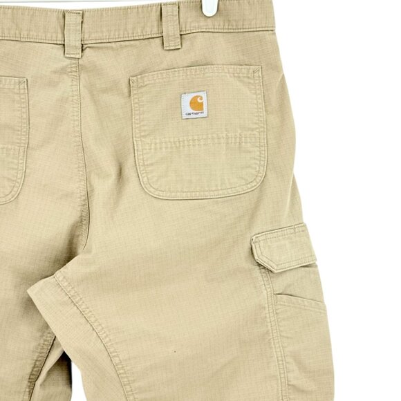 Carhartt Men's Force Broxton Tan Cargo Short Relaxed Fit Size 40 - Picture 4 of 12